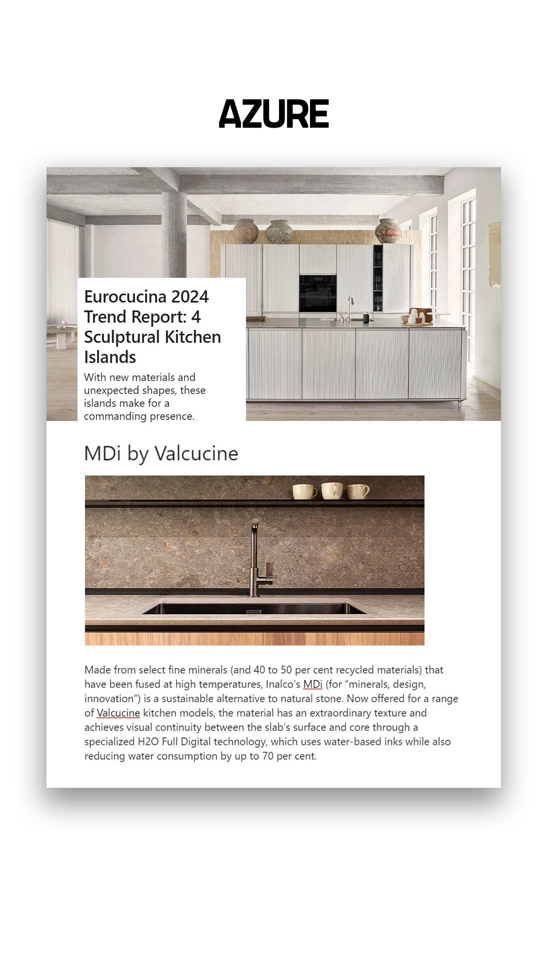 Story Azure MDi