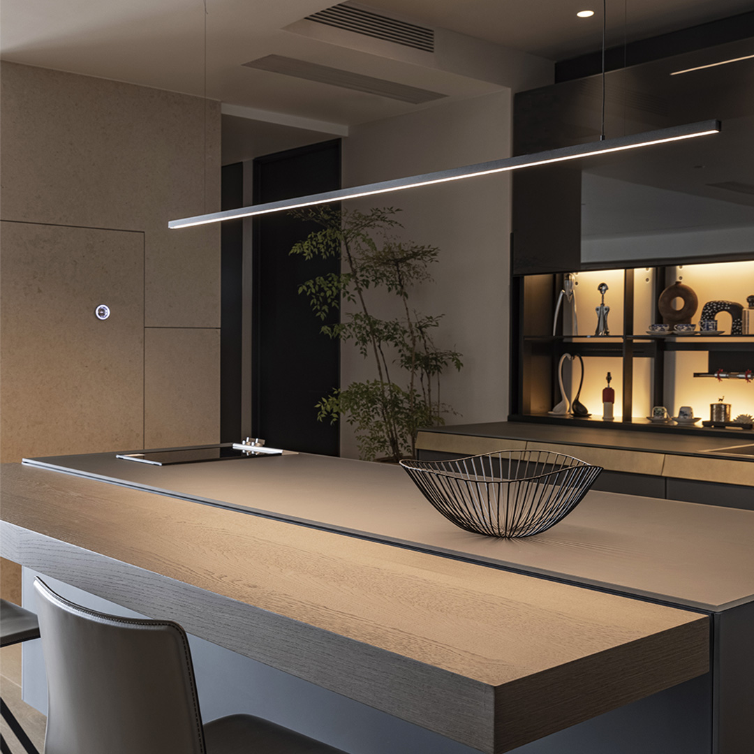117C Modern design kitchen in Shanghai
