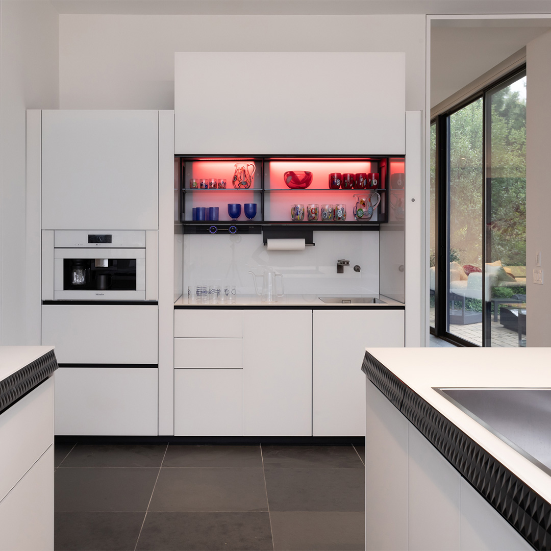 Cover glass kitchen Valcucine Chicago luxury kitchen6 premium interior design project in Chicago featuring Valcucine kitchen