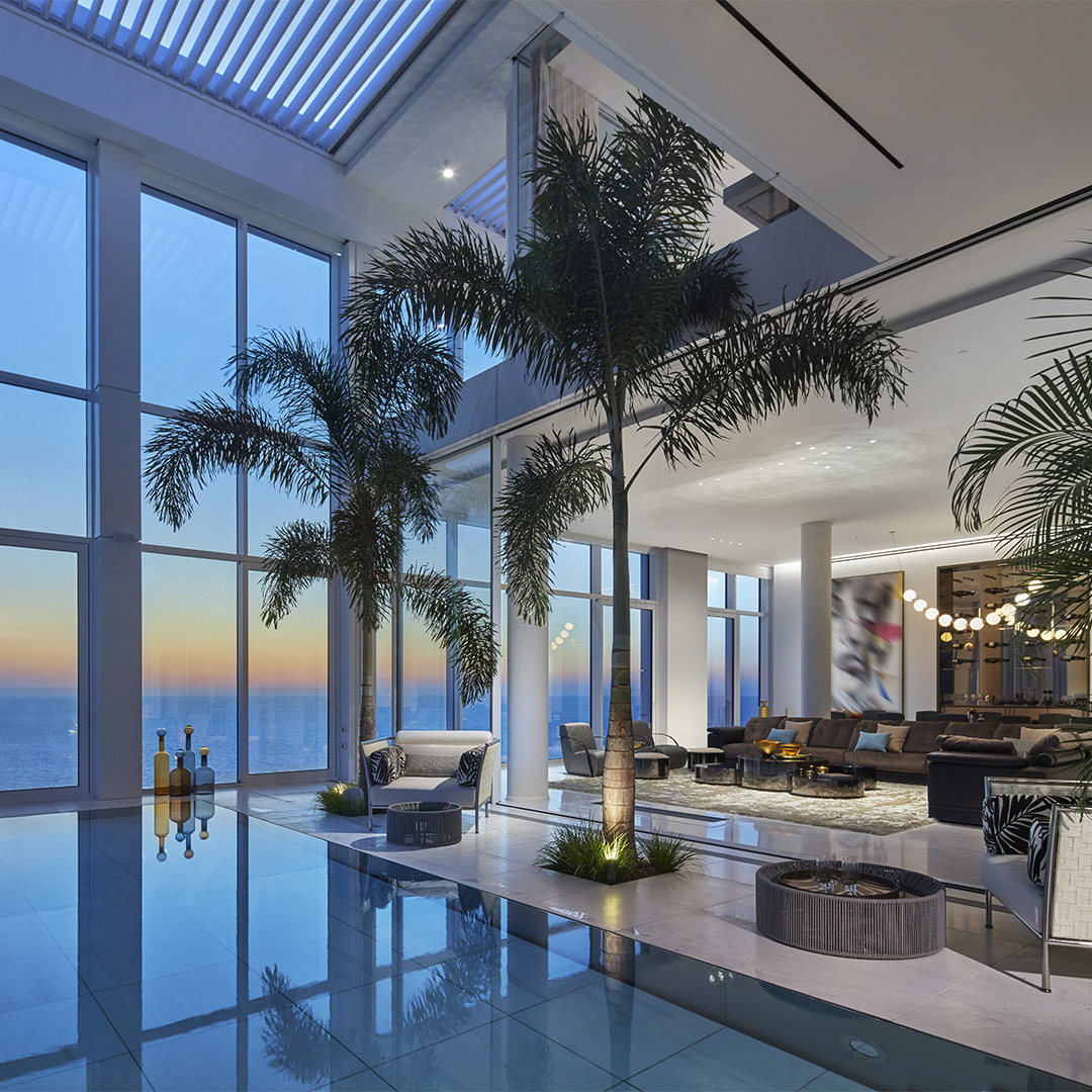 Architectural Integration in a penthouse in Israel Architectural Integration in a penthouse in Israel