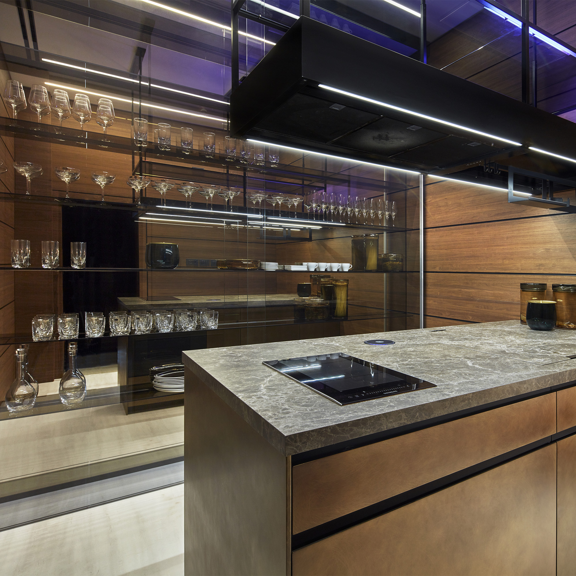 Architectural Integration in a penthouse in Israel Architectural Integration in a penthouse in Israel