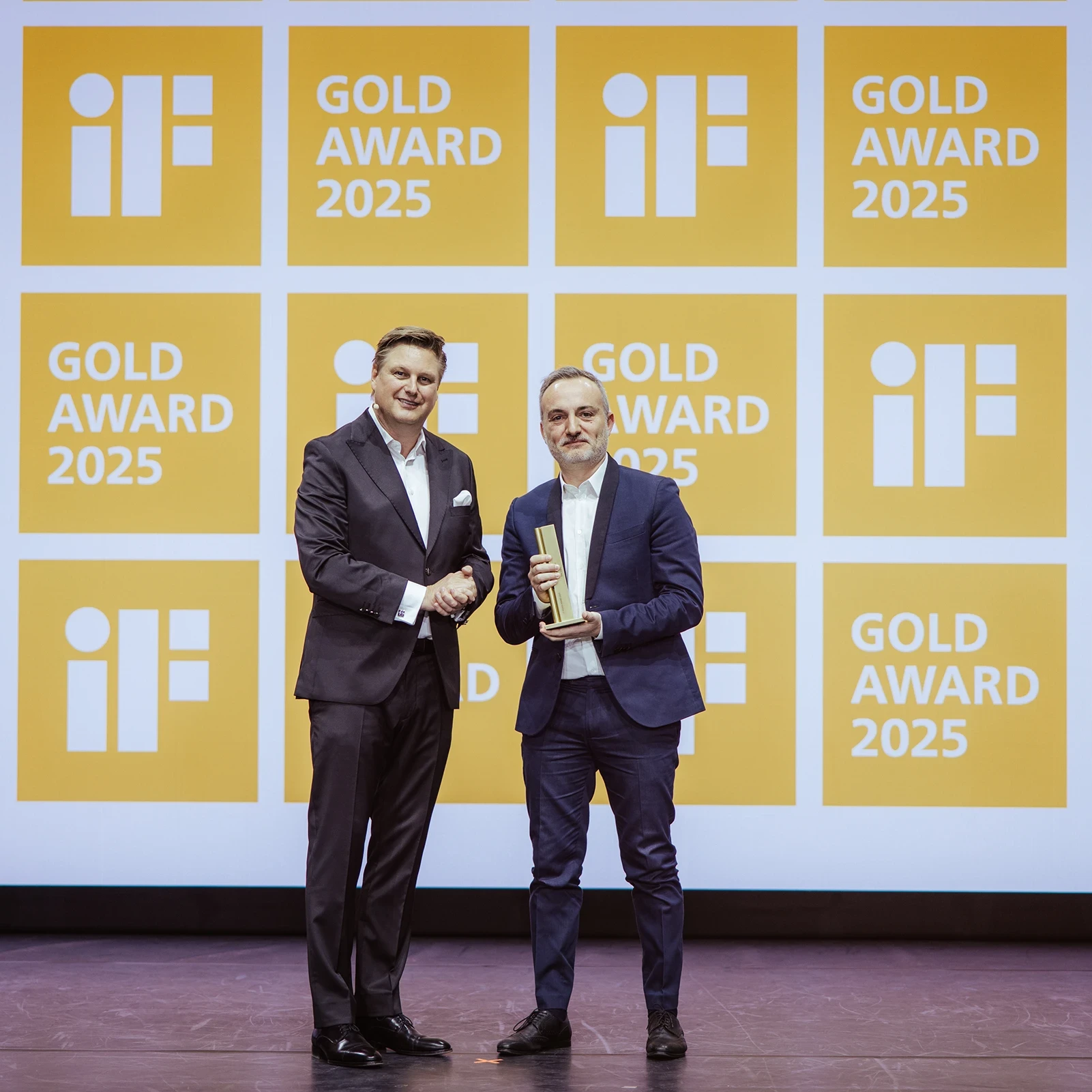 If Design Award 2025 ceremony gold award