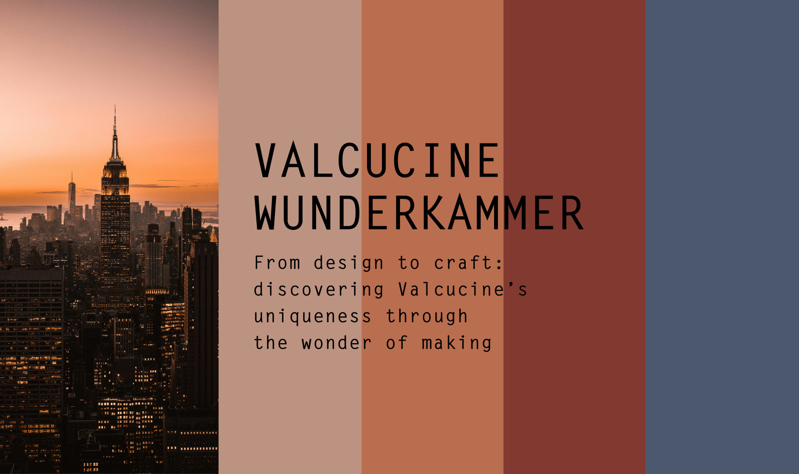 Valcucine Wunderkammer attraversa gli Stati Uniti: un viaggio tra progetto, artigianalità e meraviglia