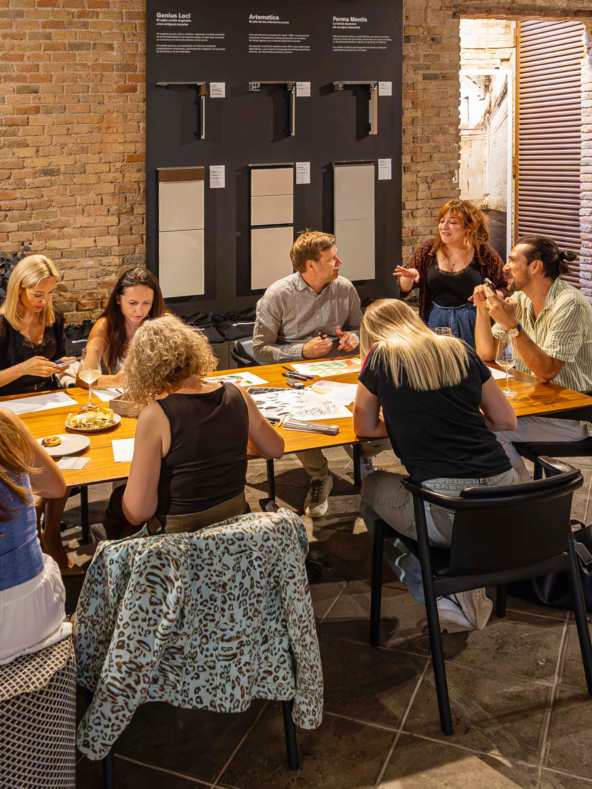 Wunderkammer workshop in Spain with Valcucine