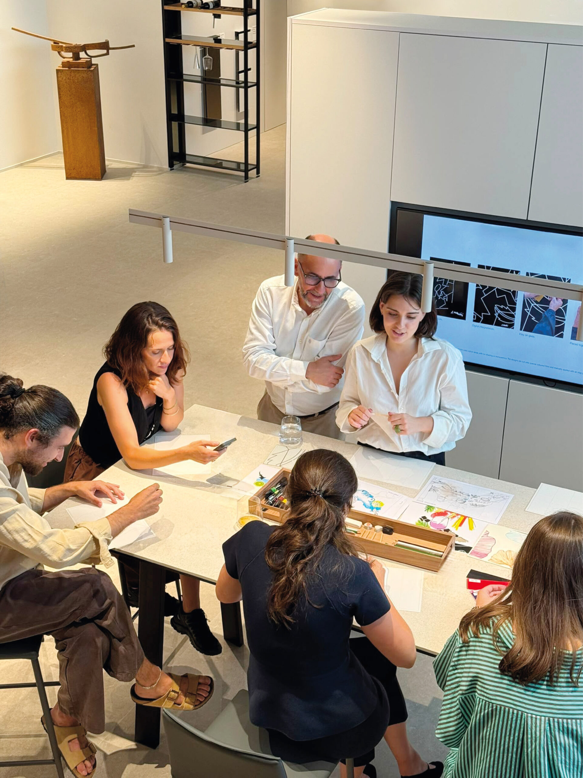 Wunderkammer workshop in Spain with Valcucine