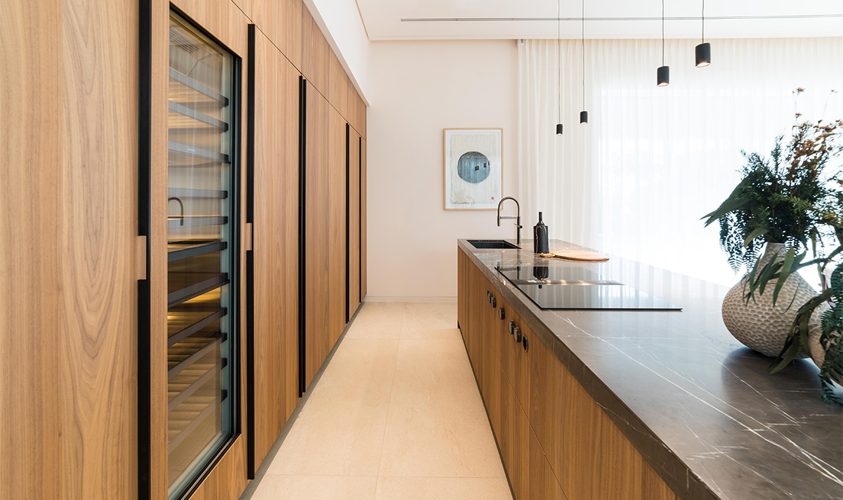 Villa Ayantam_design kitchen_Valcucine