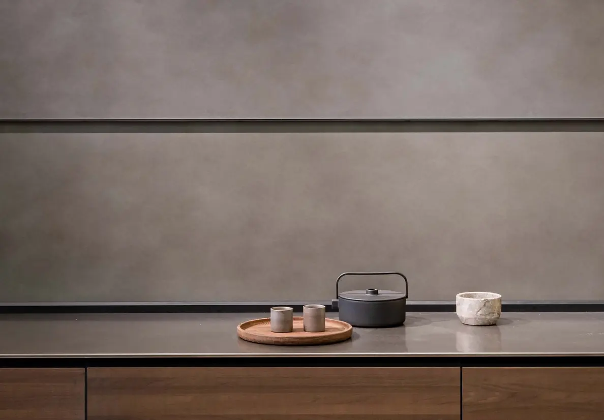 stainless steel kitchen doors