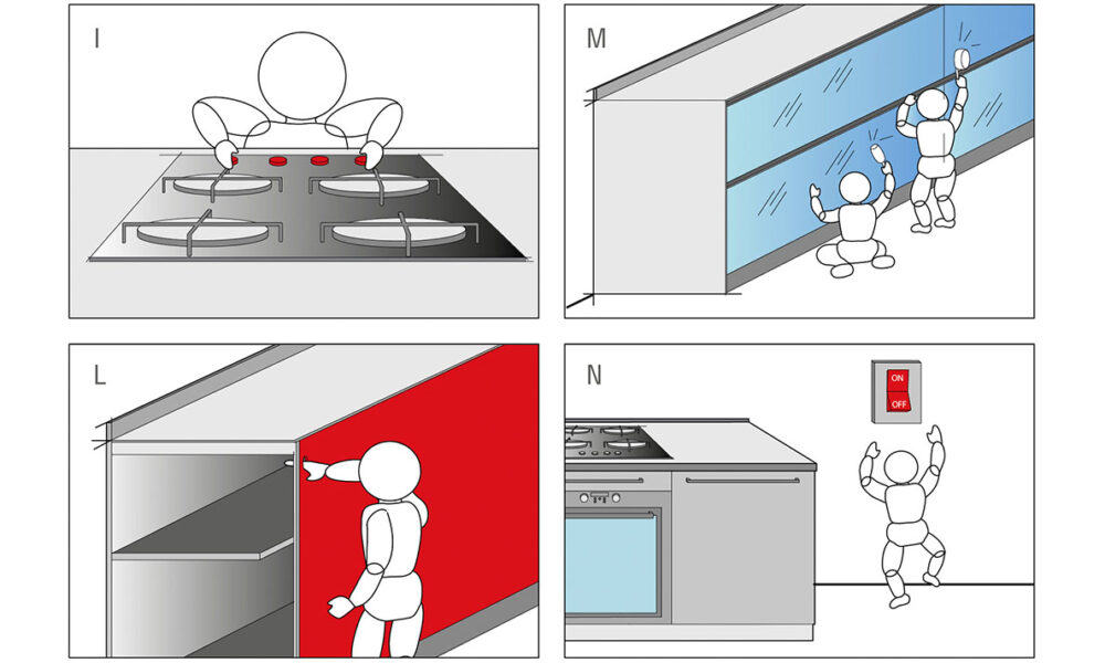 Sicurezza bambini in cucina